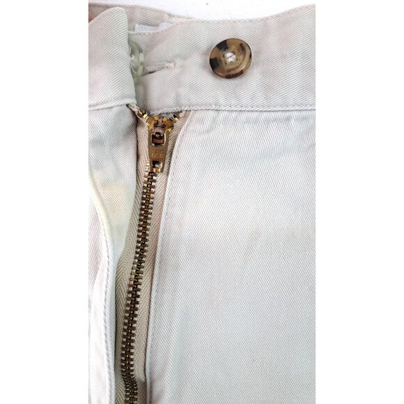 Vintage Marsh Landing Petite Khaki Cargo Shorts Women Size 6P Tan 6 Pockets - Picture 2 of 8